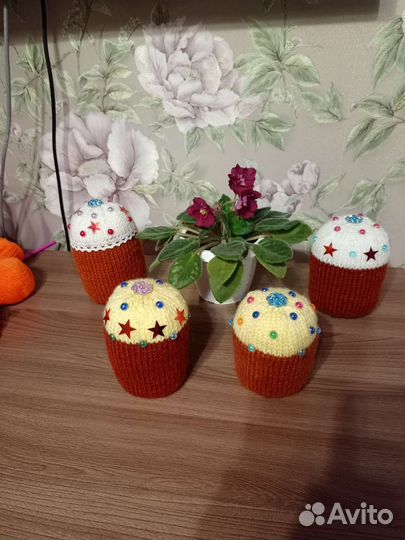Вязанные Пасхи, игрушки