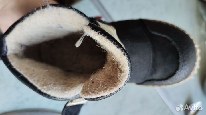 Ботинки детские кожаные, р. 27