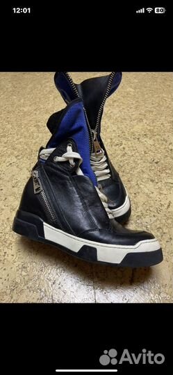 Кроссовки натуральная кожа