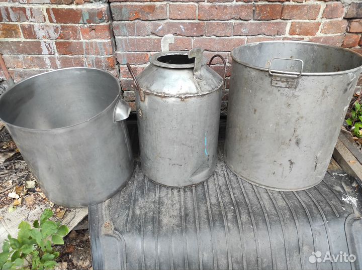 Бак нержавейка, алюминиевый