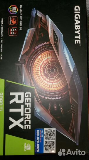 Видеокарта gigabyte geforce rtx 3060 ti
