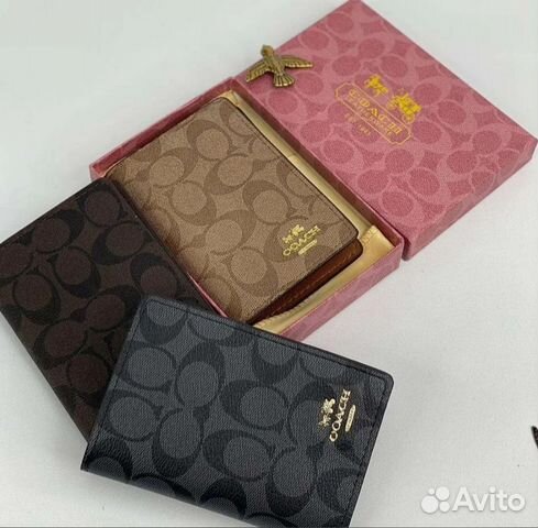 Coach обложка на паспорт