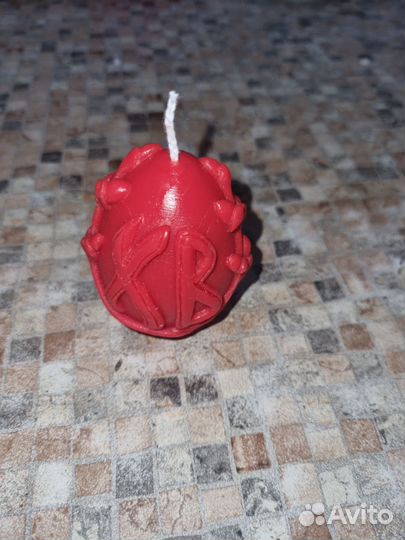 Пасхальные свечи, ручной работы