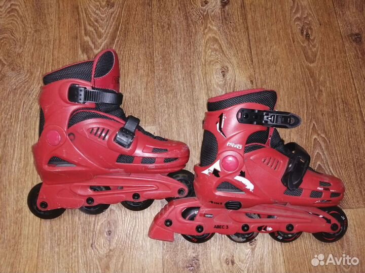 Роликовые коньки детские раздвижные