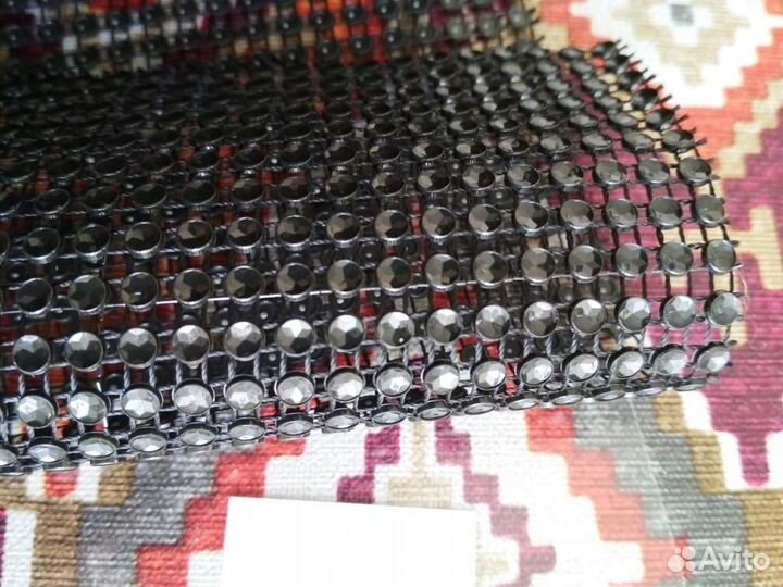 Лента с имитацией страз для рукоделия