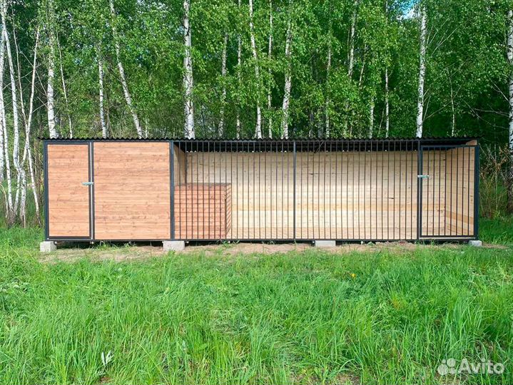 Вольер для собак опыт 6 лет