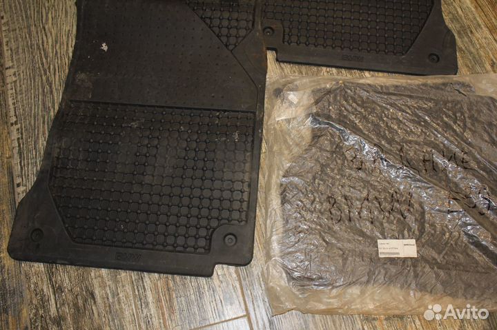 Коврики резиновые BMW E39