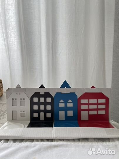 Подсвечник IKEA для греющей свечи 4шт