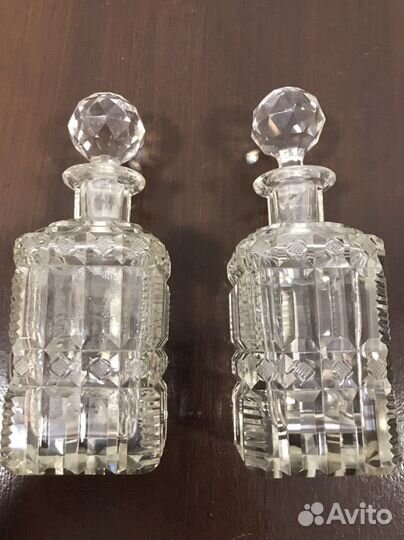 Графин/флакон хрустальный