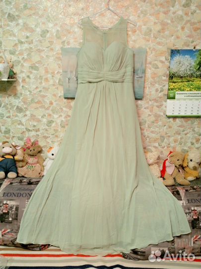 Вечернее платье в пол 48 размер