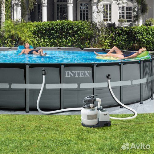 Песочный фильтр насос Intex 26652 10000 л/ч