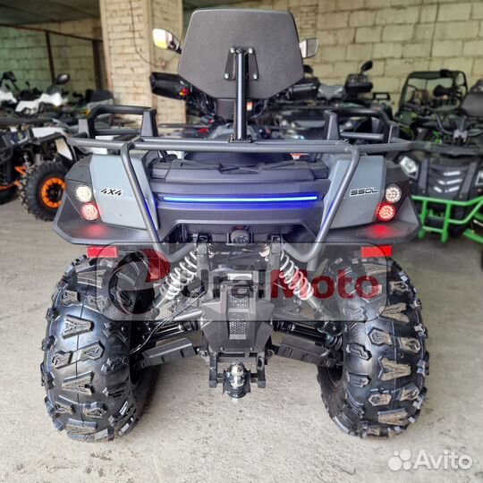 Квадроцикл Linhai-Yamaha M550L Серый