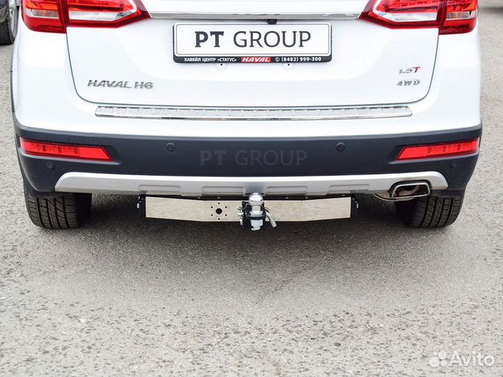 Фаркоп под квадрат Haval H6, 2014+ пт Групп 170115