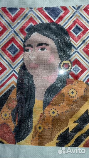Картина вышитая крестом