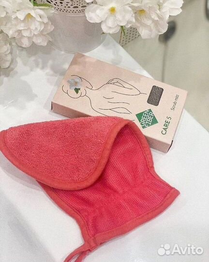 Варежка-скраб для душа