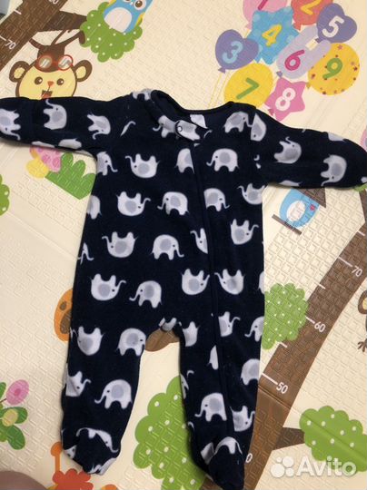 Комбинезон на флисе 68 - 74 размер