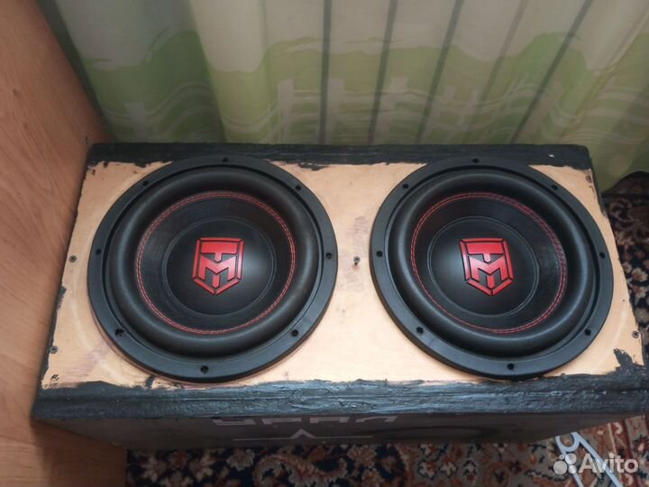 Сабвуфер 10 дюймов