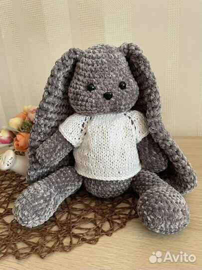 Мягкая игрушка заяц