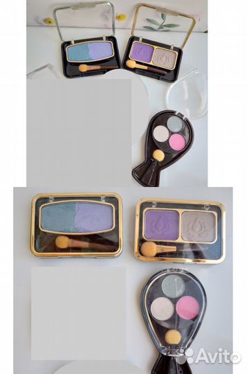 Косметика СССР: тени, тушь, румяна, помада, набор