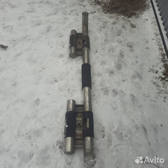 Защита заднего бампера