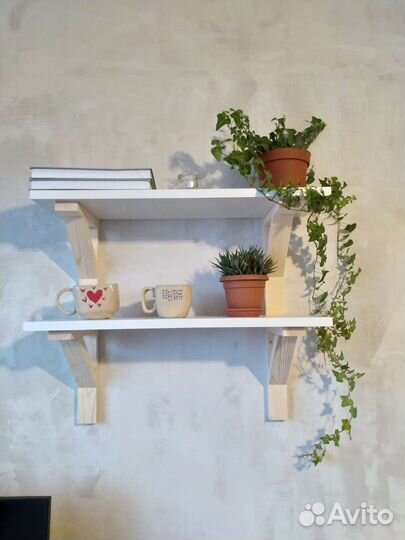 Полка настенная дизайн IKEA