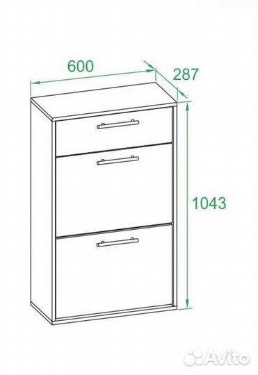Тумба для обуви в прихожую