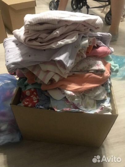 Коробка вещей на мальчика