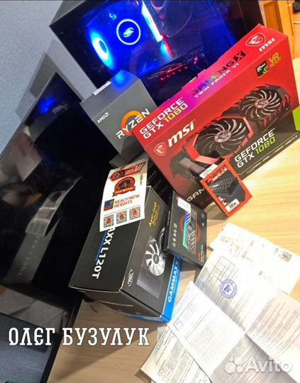 Сборка игрового пк / обслуживание пк / ремонт пк