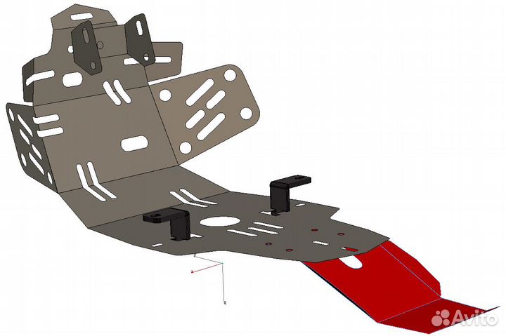 Защита Двигателя на MotoLand XR Pro 250