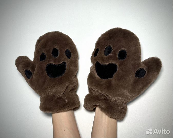 Варежки зимние