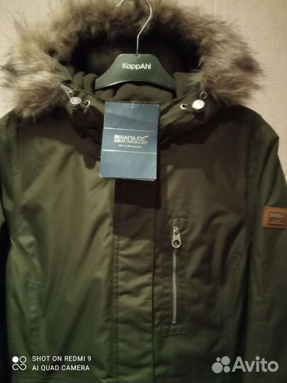 Парка женская, еврозима, Новая, 42-44, regatta