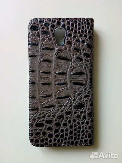 Кожаный чехол на телефон Oukitel K6000 Plus