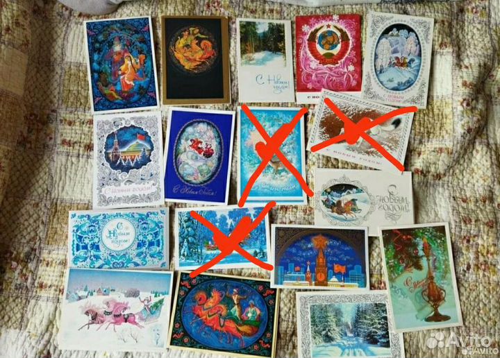 Поздравительные открытки СССР: 8 марта 1и9мая и др