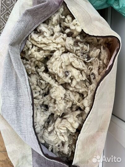 Шерсть овечья