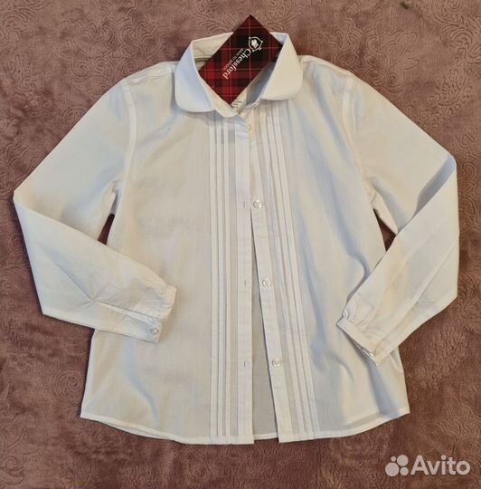 Блузки школьные 122-128