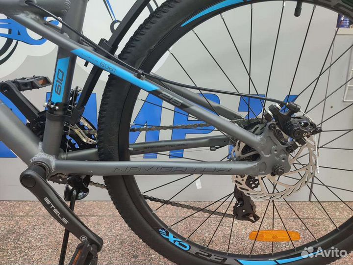 Stels Navigator 610 26д. рост14 антрацитово-синий