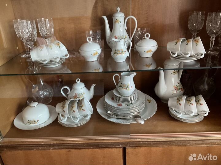 Чайно-Кофейный сервиз ГДР