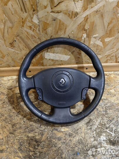 Мульти Руль Рено Меган 2 Кожаный в сборе