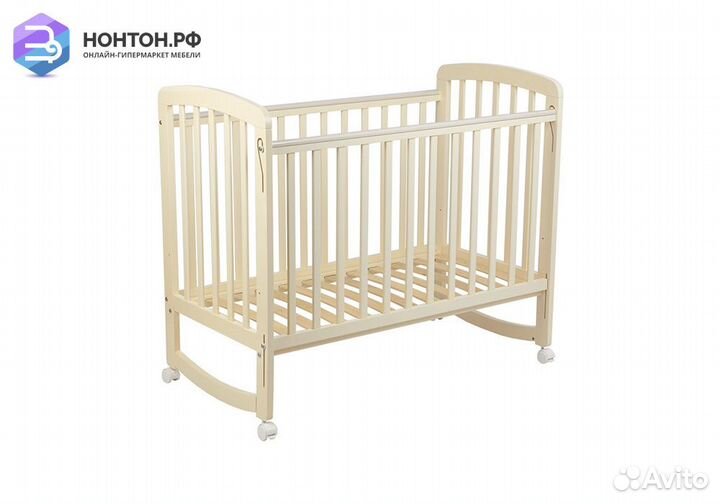 Кроватка детская Simple 304 бежевая