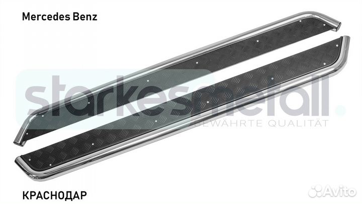 Пороги подножки Mercedes Benz Classik