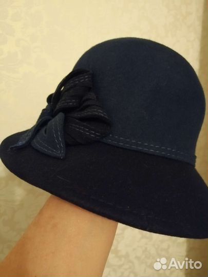 Шляпа фетровая женская