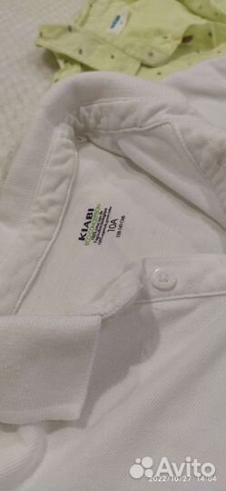 Рубашки и поло р 140, бу