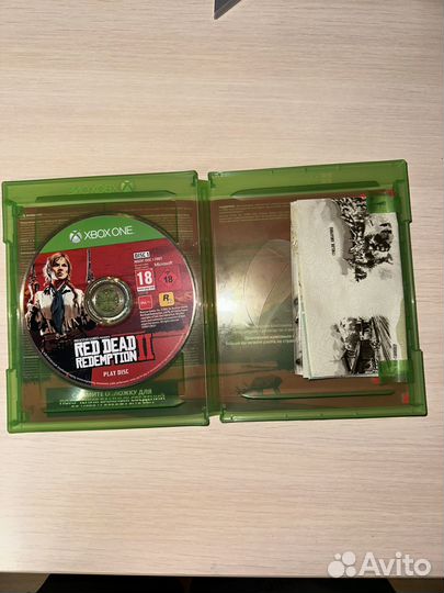 Red dead redemption 2 xbox one диск