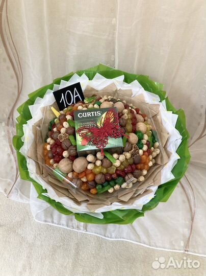 Съедобные букеты и корзины