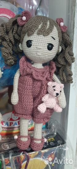 Куколка амигуруми