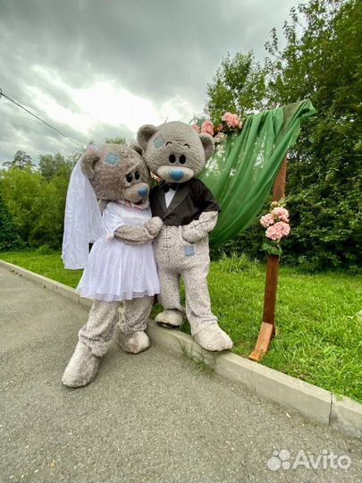 Мишки тедди на свадьбу