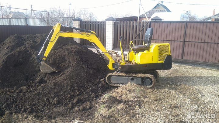 Услуги мини экскаватора, мини трактора