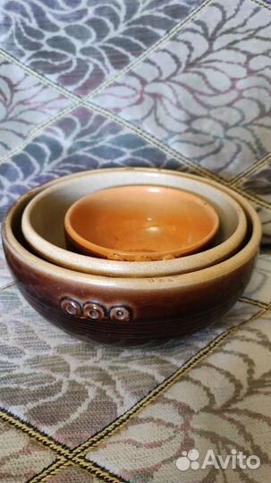 Салатники из глины