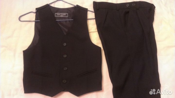 Брюки черные классика школьные