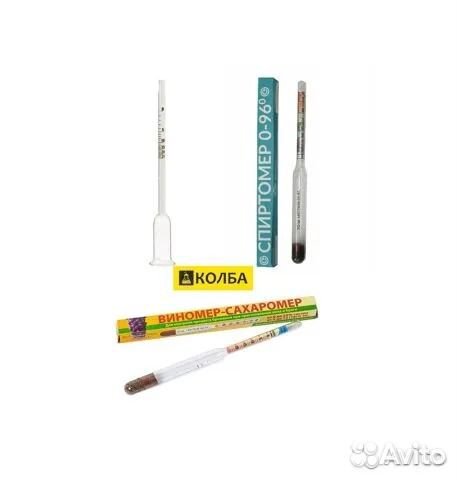 Виномер капиллярный, Виномер-сахаромер, Спиртометр